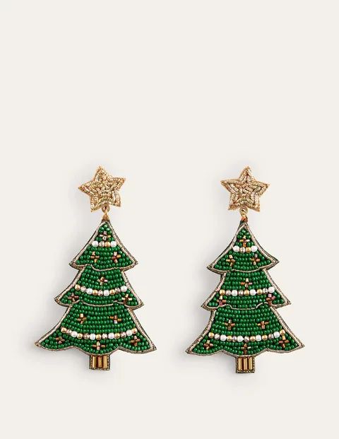 Festive Embellished Earrings | Boden (US)