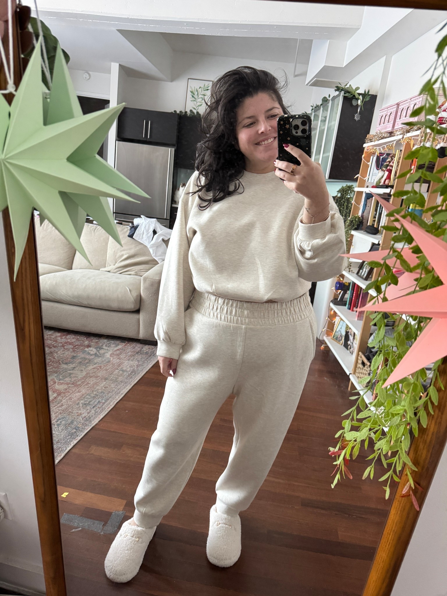 This old navy set feels like butter. It’s so soft, perfect for gifting. I’m wearing xxl in the bottoms and xl in the top! 

#LTKPlusSize #LTKFindsUnder50 #LTKmorningroutine