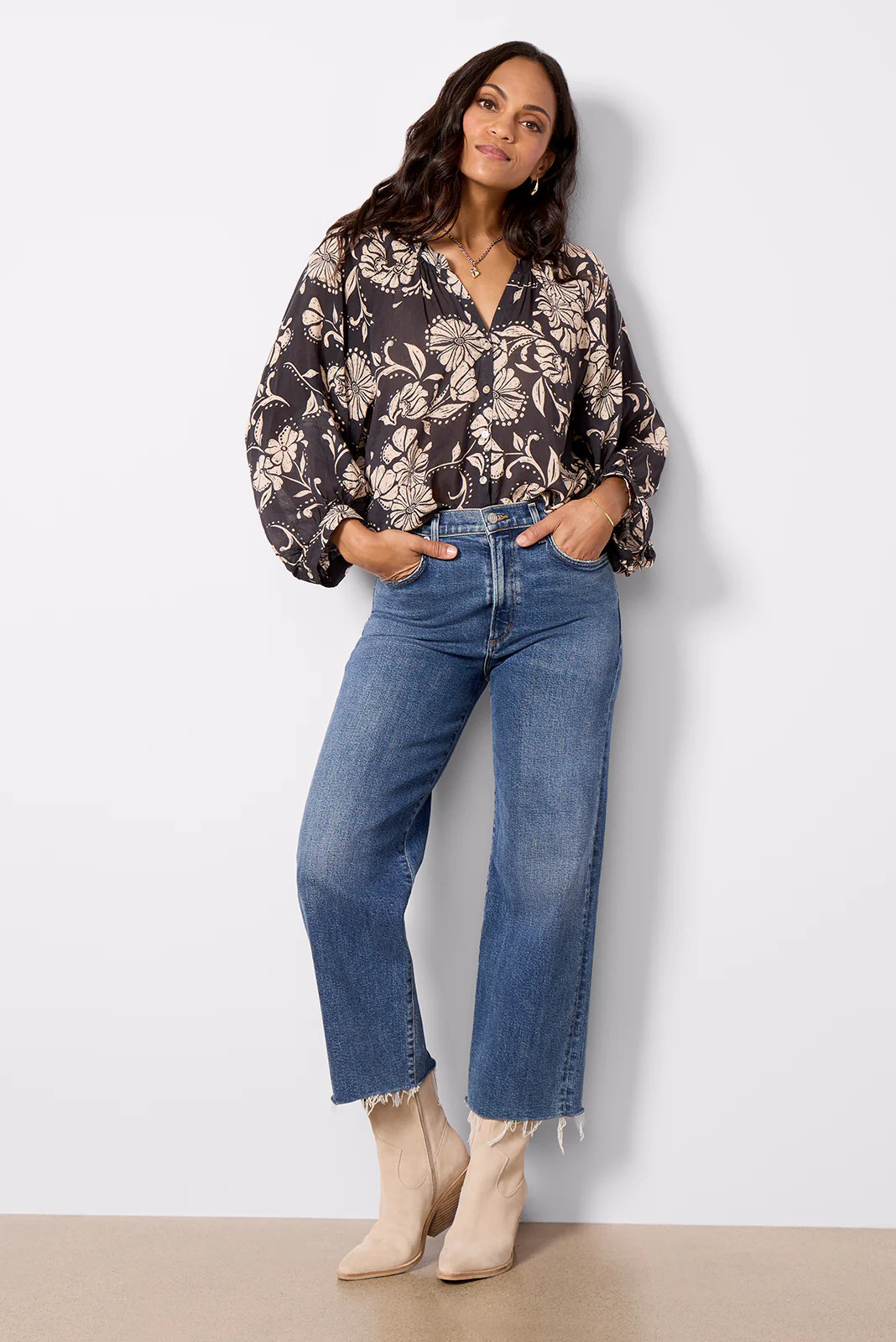 Harper Crop Jean | Evereve