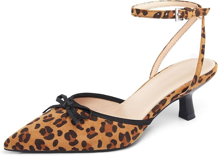 Coutgo womens Kitten Heels | Amazon (US)