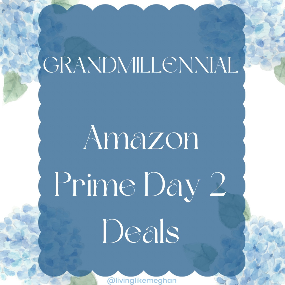 Grandmillennial Amazon Prime Day Deals!





Blue and white, Amazon prime, prime day, grandmillennial, scalloped edge, matching set, summer style, grandmillennial home, home decor, home inspo, Amazon, Amazon home, Amazon fashion

#LTKStyleTip #LTKSaleAlert #LTKHome