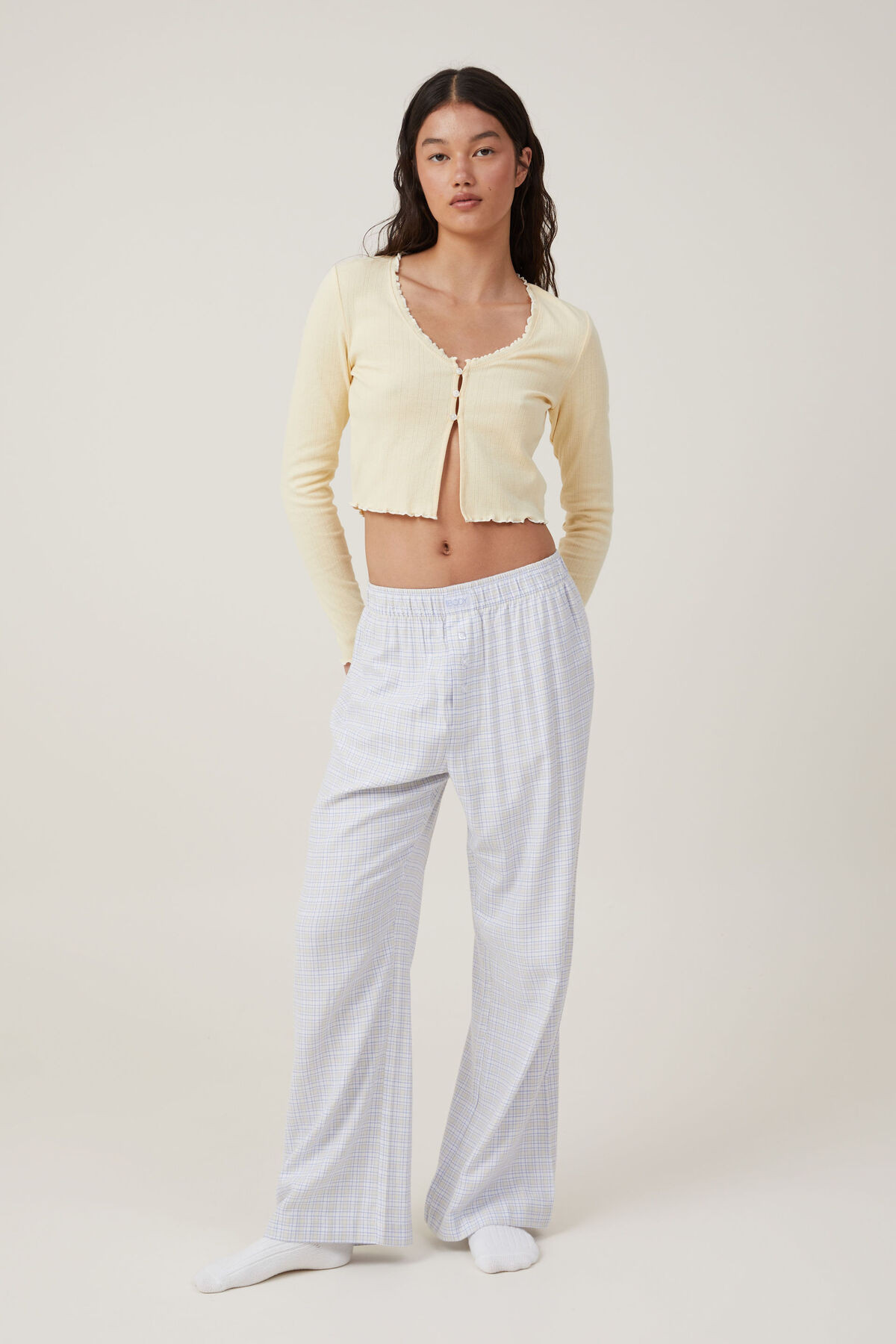 Flannel Boyfriend Boxer Pant | Cotton On (UK)