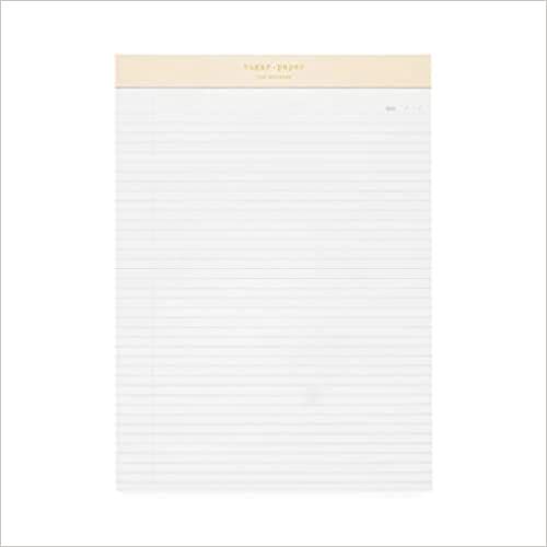 Sugar Paper Legal Pad, 50 Lined Pages, Office Supplies, 8.5" x 11.75, Pink Legal Pad | Amazon (US)