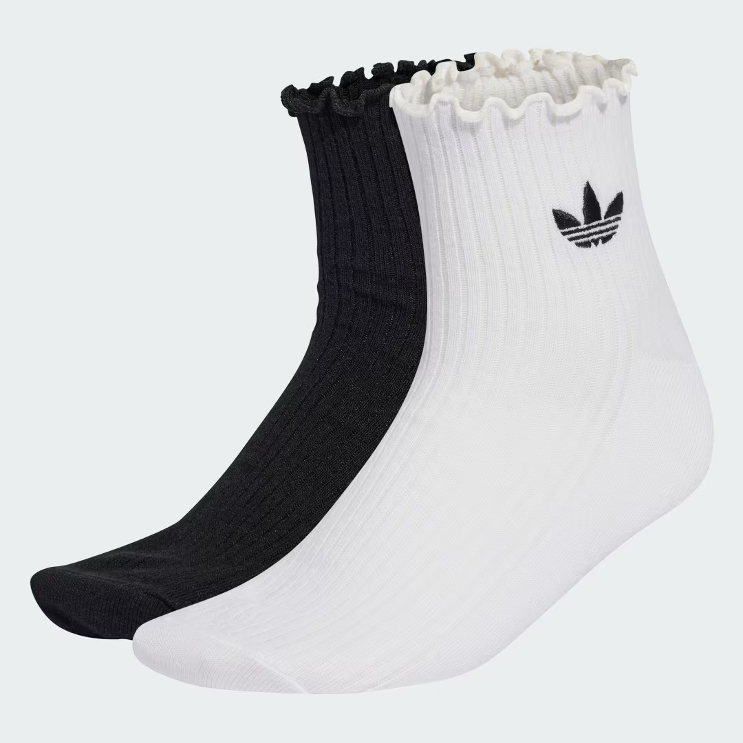 RUFFLE QUARTER SOCKS | adidas (US)