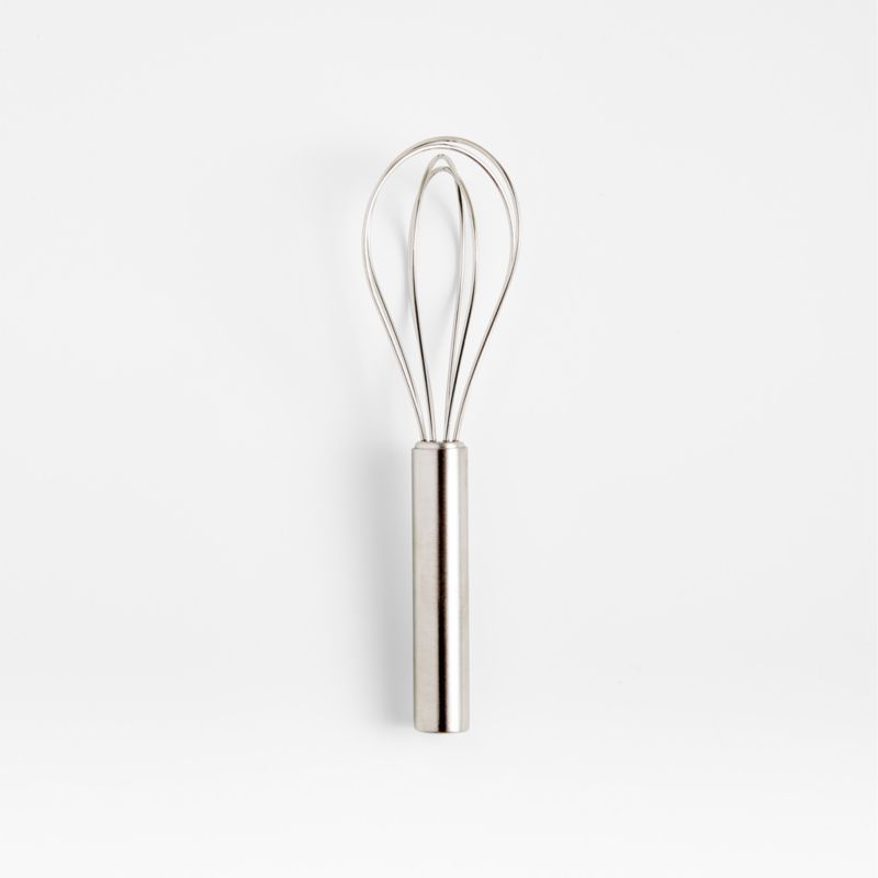 Stainless Steel 5" Mini Whisk + Reviews | Crate & Barrel | Crate & Barrel