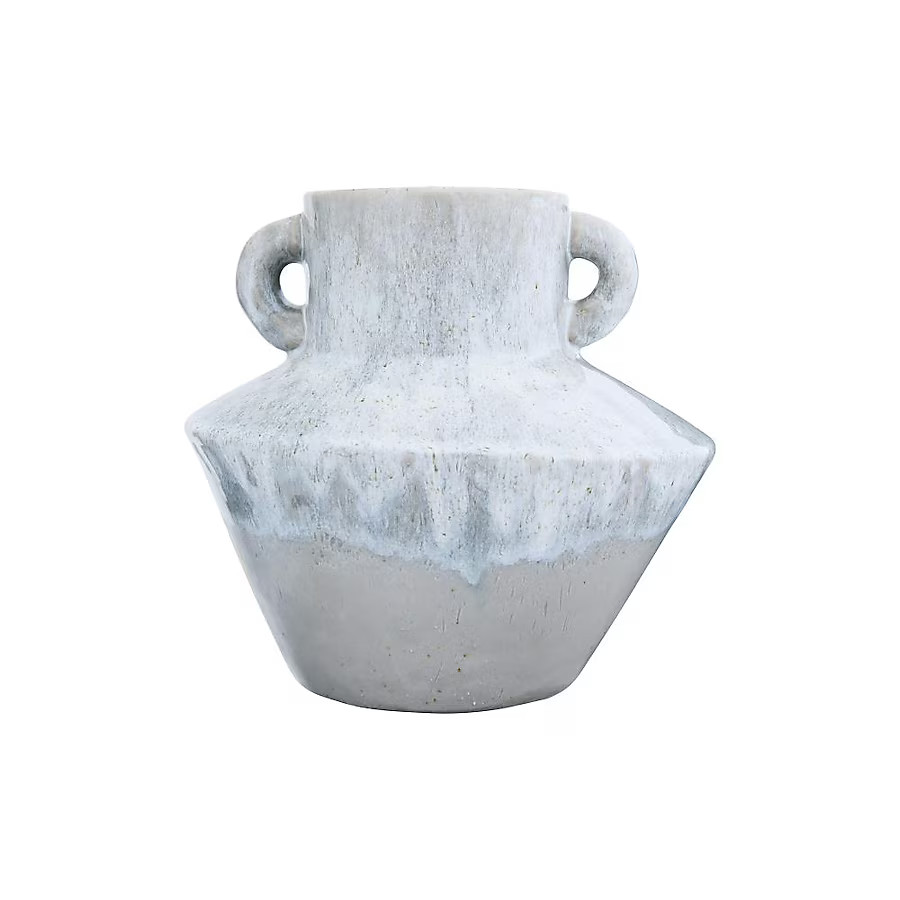 STORIED home Set of 4 Reflective Finish Terra-Cotta Vases in Various Colors - Blue, Yellow, Green... | Lowe's