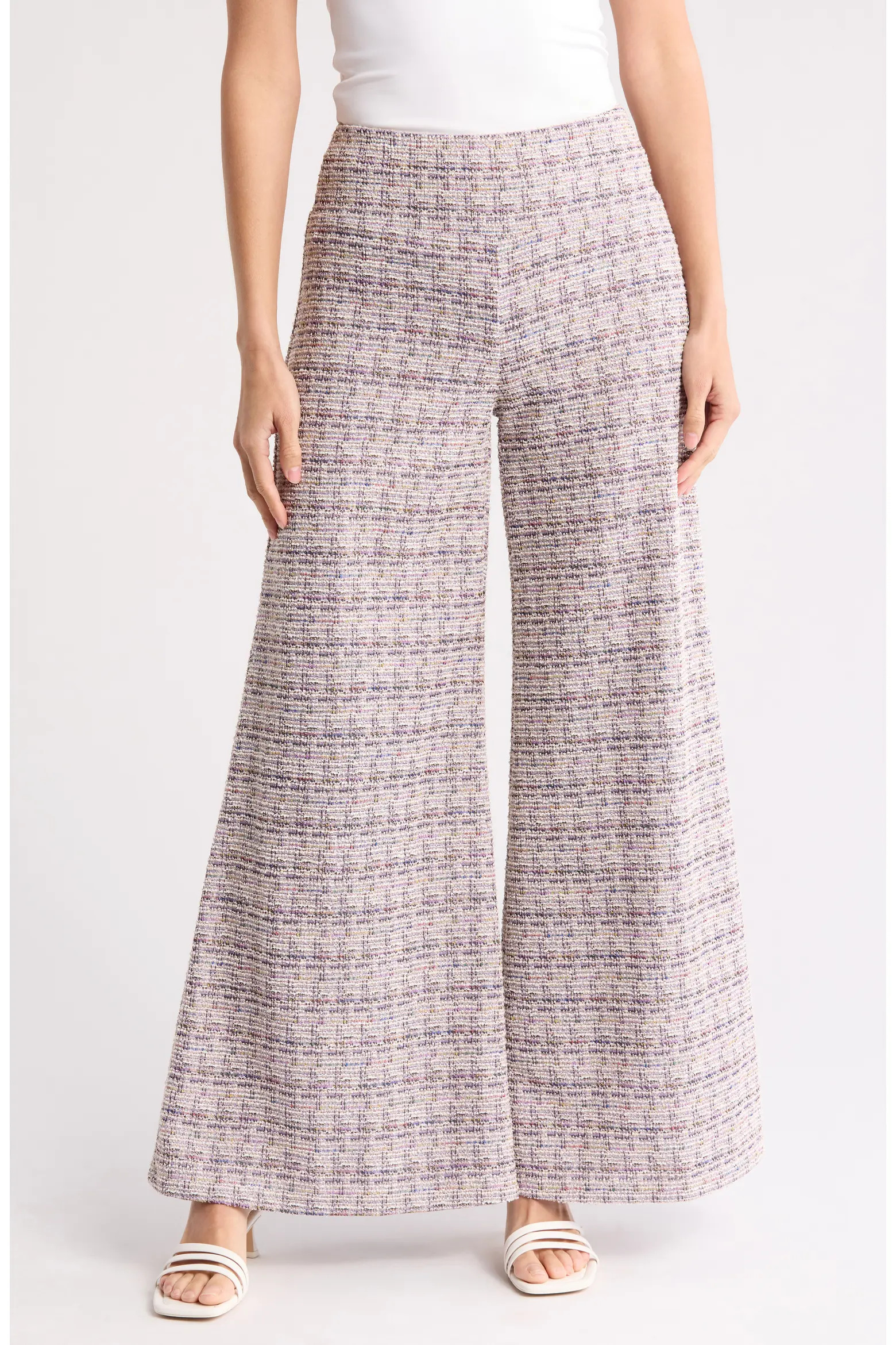 Tweed Wide Leg Pants (Women) | Nordstromrack | Nordstrom Rack