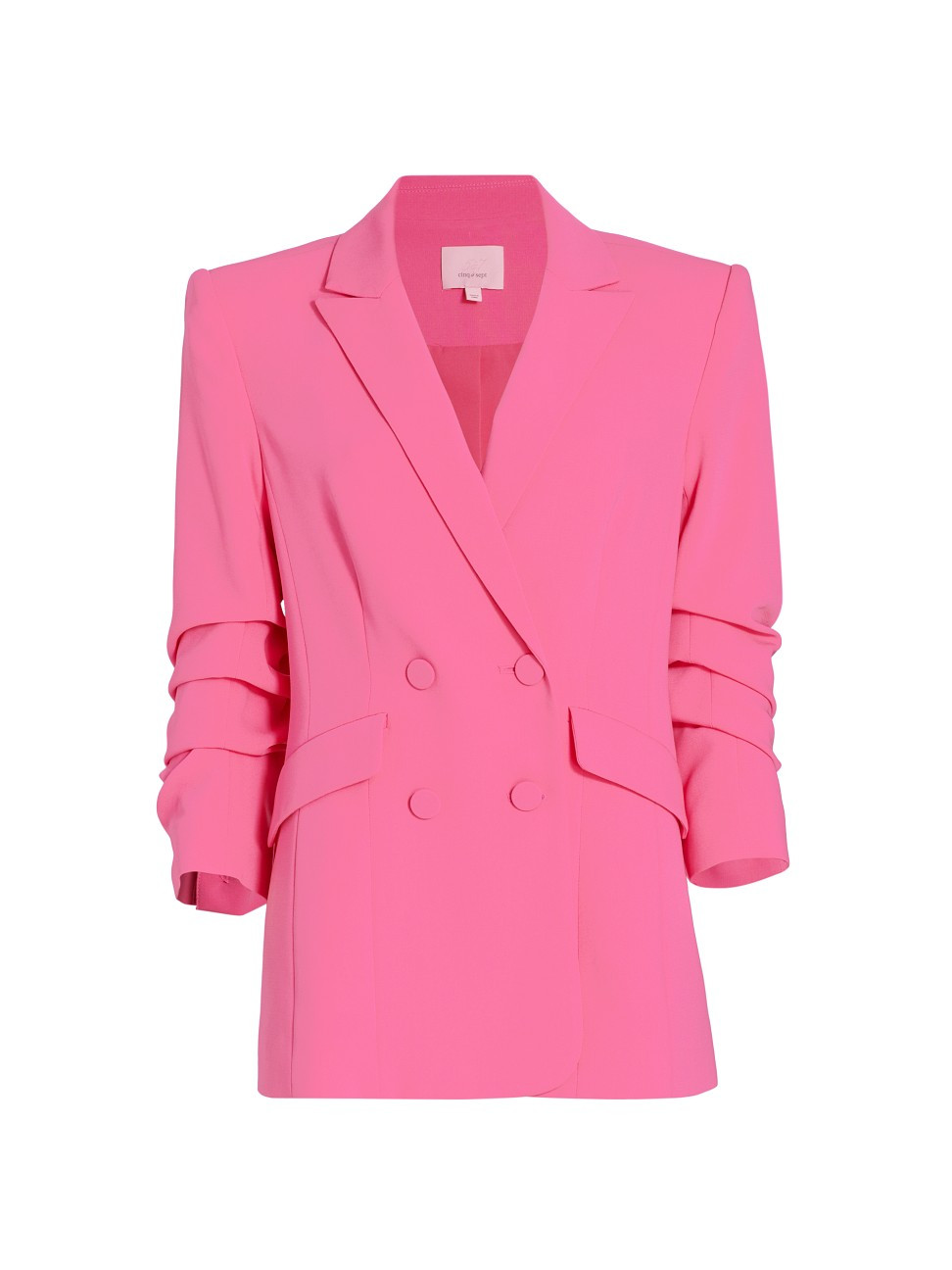 Women's Kris Three-Quarter Sleeve Blazer - Pink Azalea - Size 14 - Pink Azalea - Size 14 | Saks Fifth Avenue