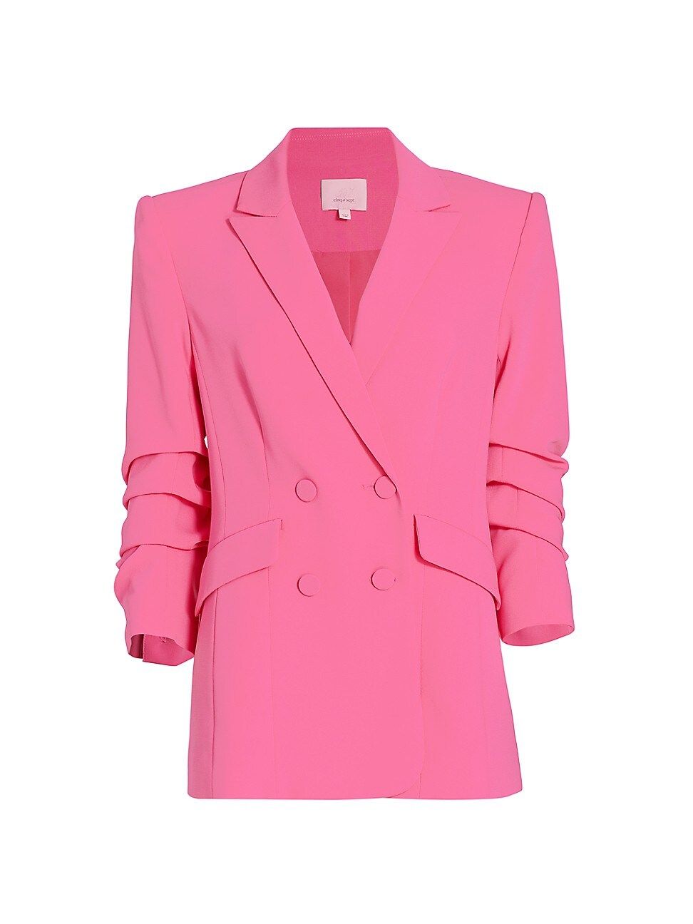 Women's Kris Three-Quarter Sleeve Blazer - Pink Azalea - Size 14 - Pink Azalea - Size 14 | Saks Fifth Avenue