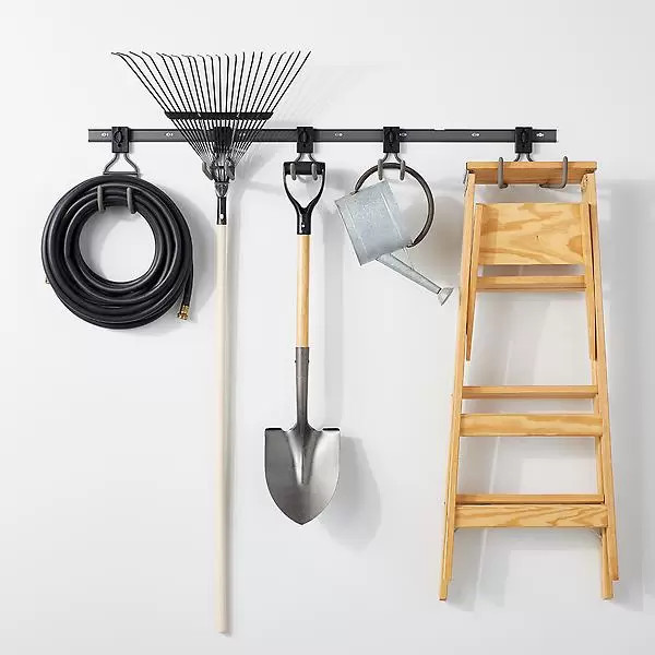 Garage Plus 5-Hook Track | The Container Store