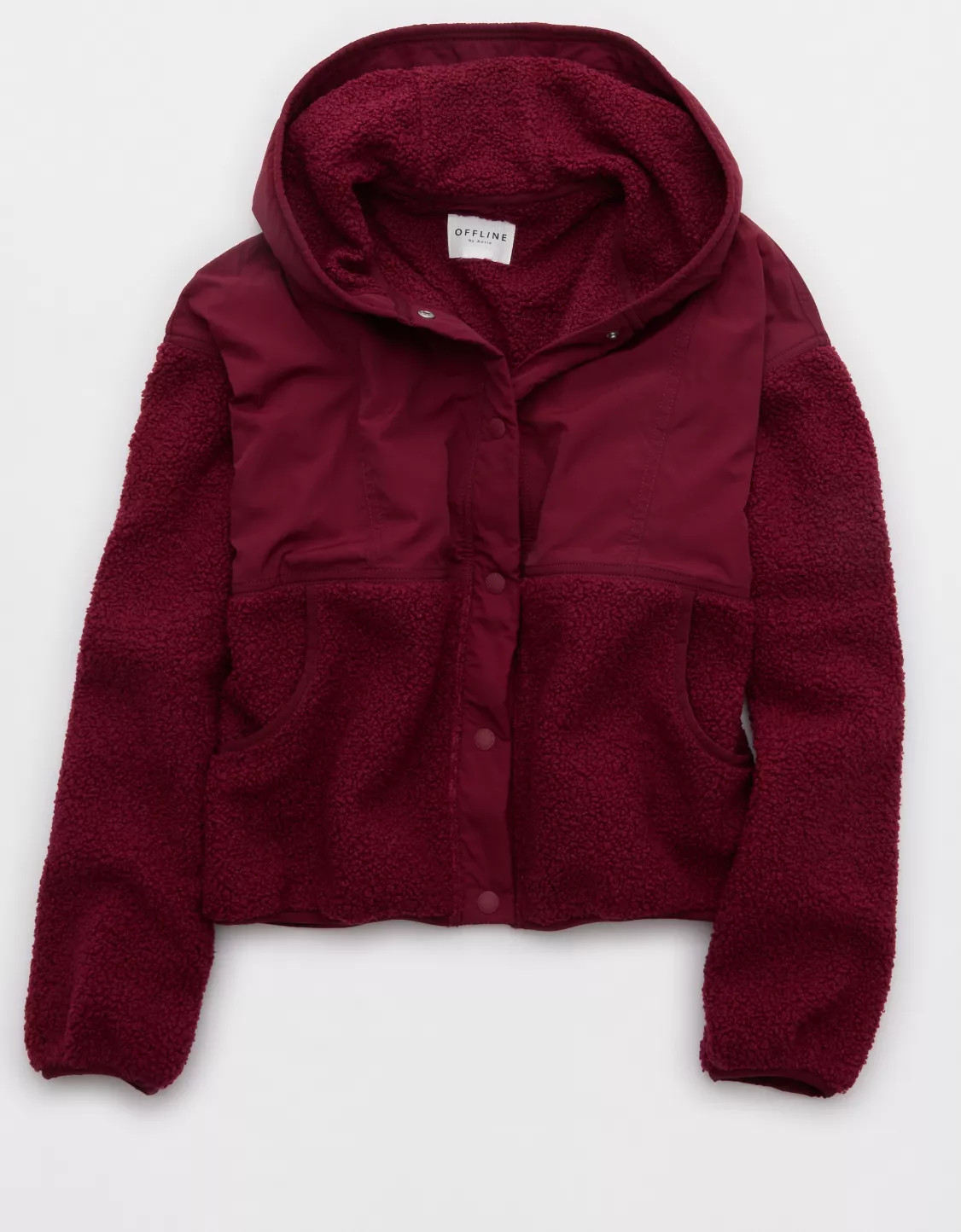 OFFLINE By Aerie Fluff Love Sherpa Jacket | Aerie