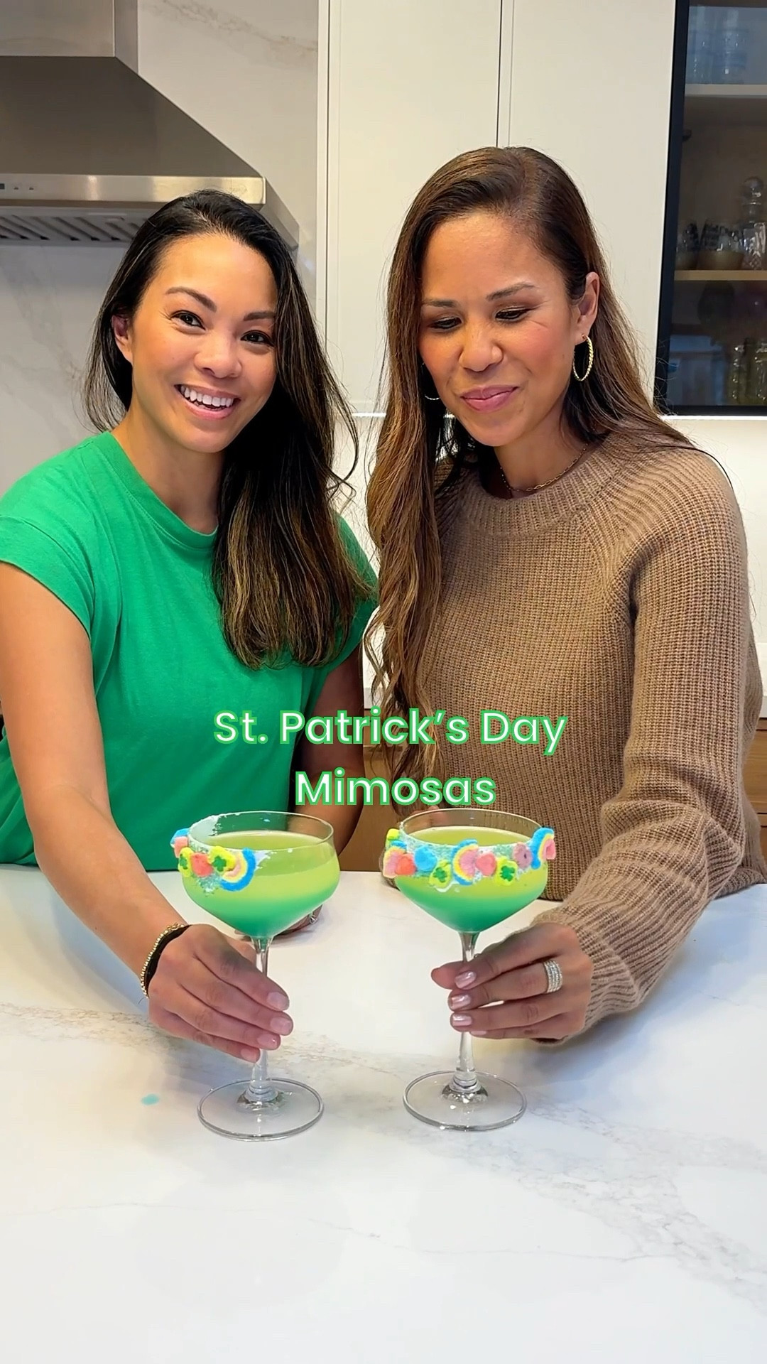 St. Patrick’s Day mimosa if you’re feeling lucky 🍀 #mimosa #stpatricksday 

#LTKfoodie #LTKHome #LTKSeasonal
