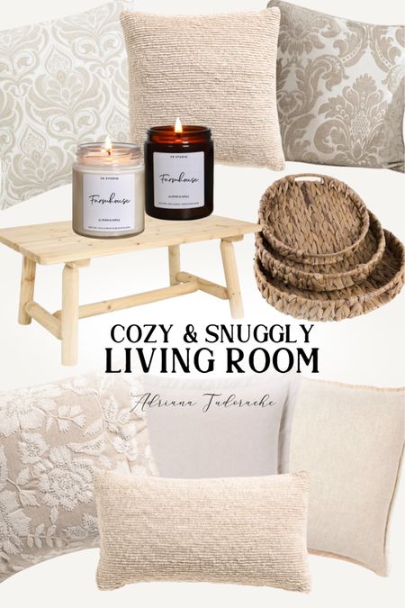 Cozy & snuggly living room 

#LTKhome