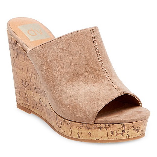 Women's dv Justine Cork Wedge Slide Sandals | Target