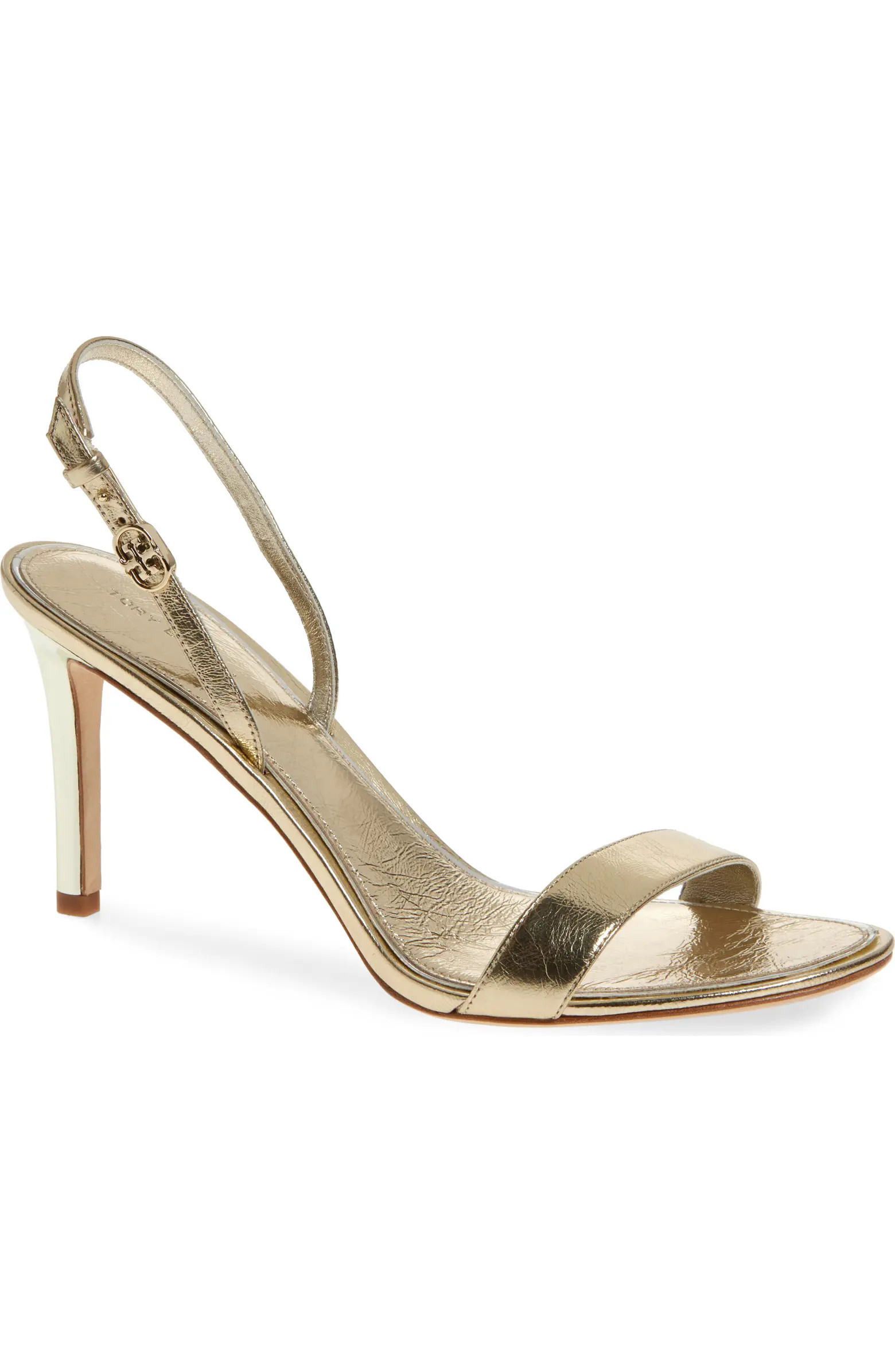 Tory Burch Double T Buckle Slingback Sandal (Women) | Nordstrom | Nordstrom