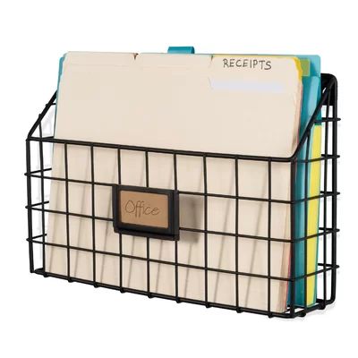 Jurida Wall Mail Organizer with Wall Baskets Gracie Oaks | Wayfair North America