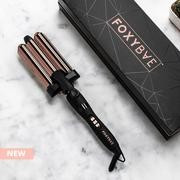 ROSE GOLD WAVY BABY TRIPLE WAVER | FoxyBae 