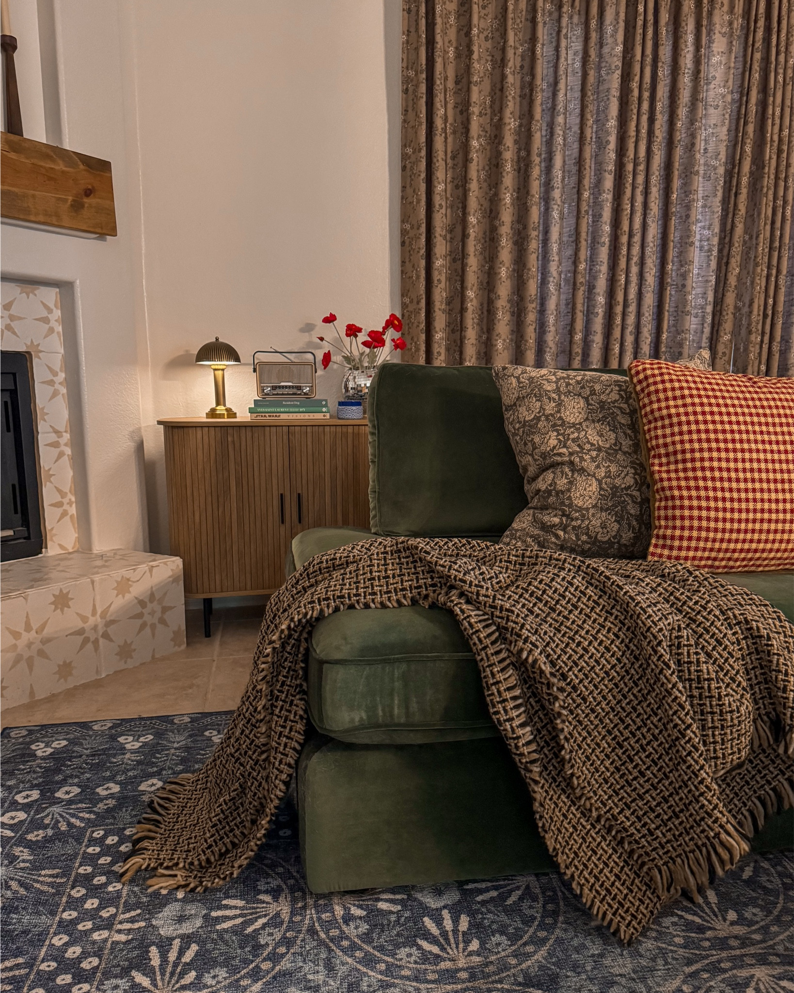 living room ideas. grandmacore decor. green velvet couch. living room ideas. 

#LTKSeasonal #LTKHome