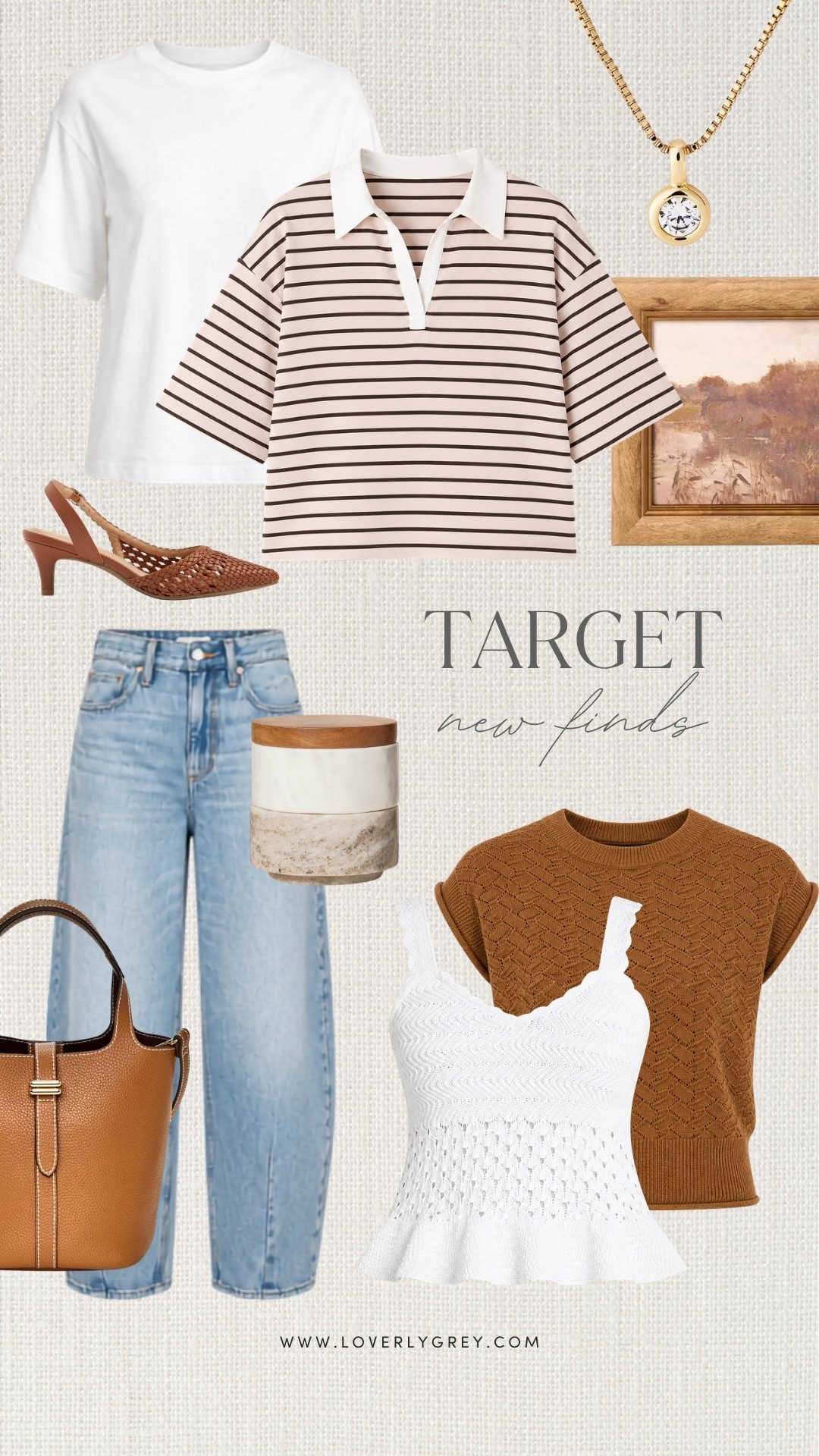 I’m loving these Target fall fashion finds for easy everyday outfits right now. The striped polo, wide-leg jeans, brown sweater vest and woven accessories are such cute transitional fall pieces for workdays, weekends and casual plans.

#LTKSeasonal #LTKootd