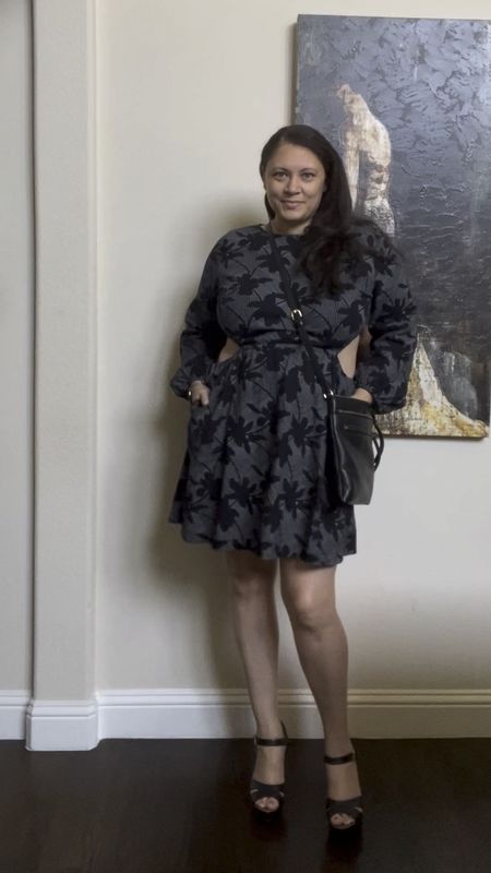 This balloon sleeve mini dress is  a perfect graduation or wedding guest dress. I’m in between sizes and am wearing an XL but I think sizing down to a large would work best for me.

#LTKMidsize #LTKOver40 #LTKFindsUnder50