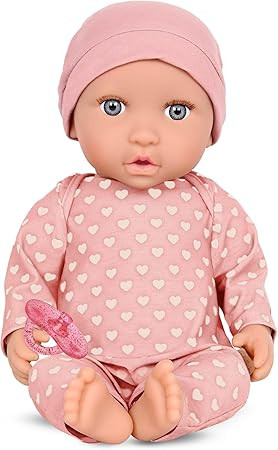 LullaBaby – 14-inch Realistic Baby Doll – Fair Skin Tone & Gray Eyes – Soft Body & Removabl... | Amazon (US)