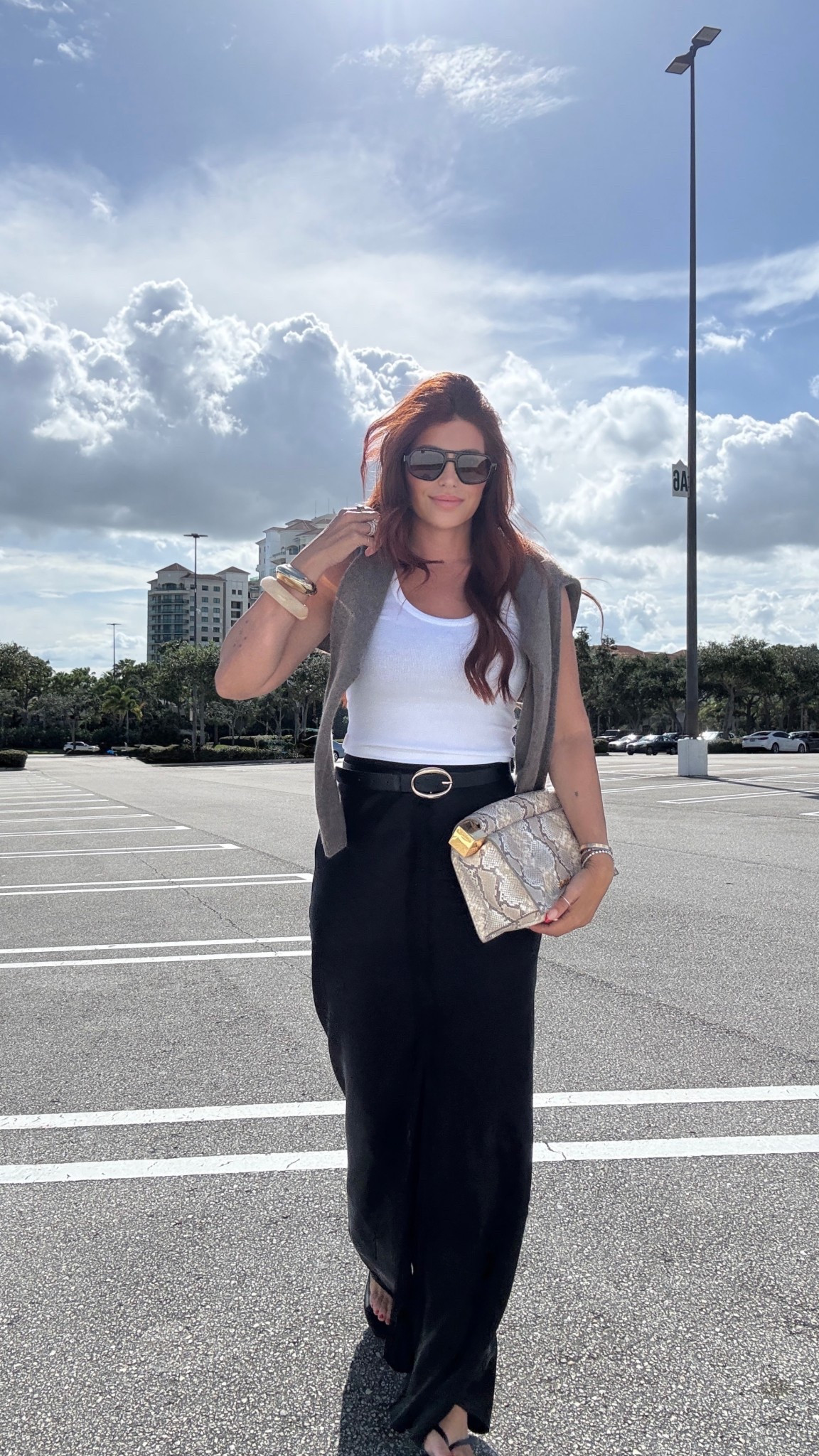 Simple but elevated day look - could be dressed up with heels for night

#LTKOver40 #LTKStyleTip