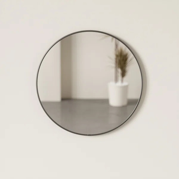 Round Metal Wall Mirror | Wayfair North America