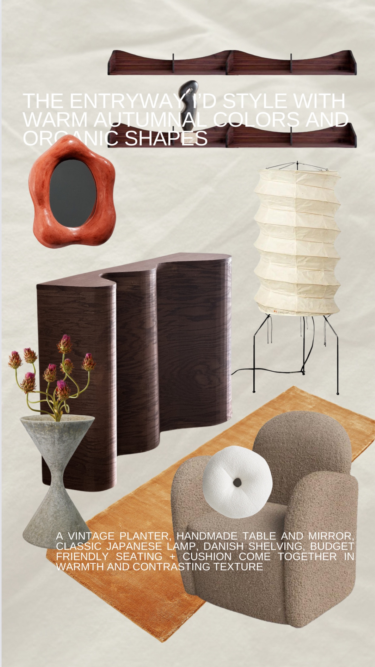 Entryway styling with a mixture of new/old and high/low 

#LTKHome #LTKStyleTip #LTKSeasonal