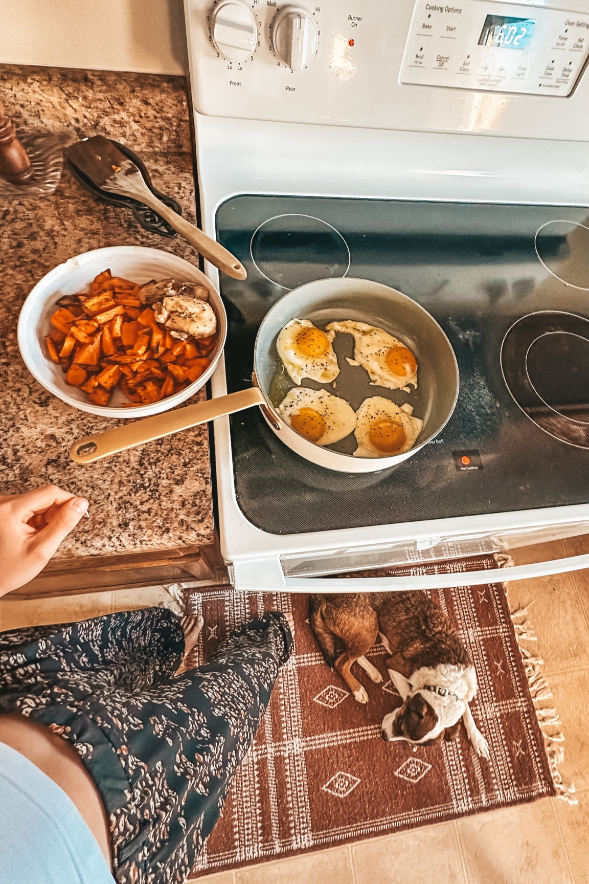 There’s seriously nothing like getting new cookware! We opted for the ceramic nonstick set from the Beautiful collection by Drew Barrymore at Walmart. AND it’s on sale today, too! I also linked the other cooking utensils and food shown!

#LTKFamily #LTKSaleAlert #LTKHome