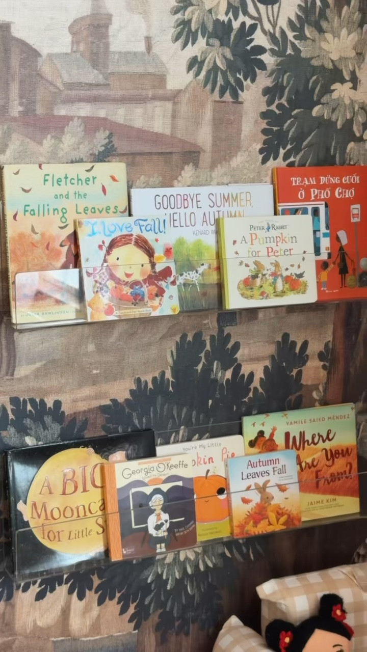 Fall books for my daughters shelf in her room! Love switching books out for the season.

#LTKHome #LTKSeasonal #LTKKids
