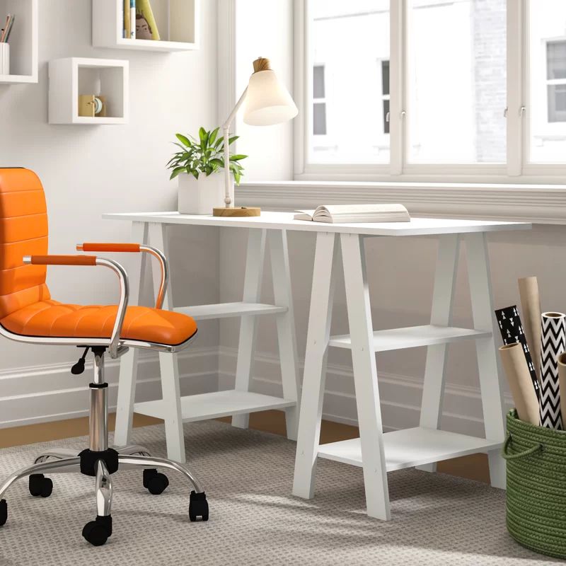 Adalyn Sawhorse Desk | Wayfair North America