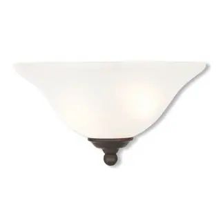 Livex Lighting Coronado 1 Light Bronze Wall Sconce | Overstock.com Shopping - The Best Deals on S... | Bed Bath & Beyond
