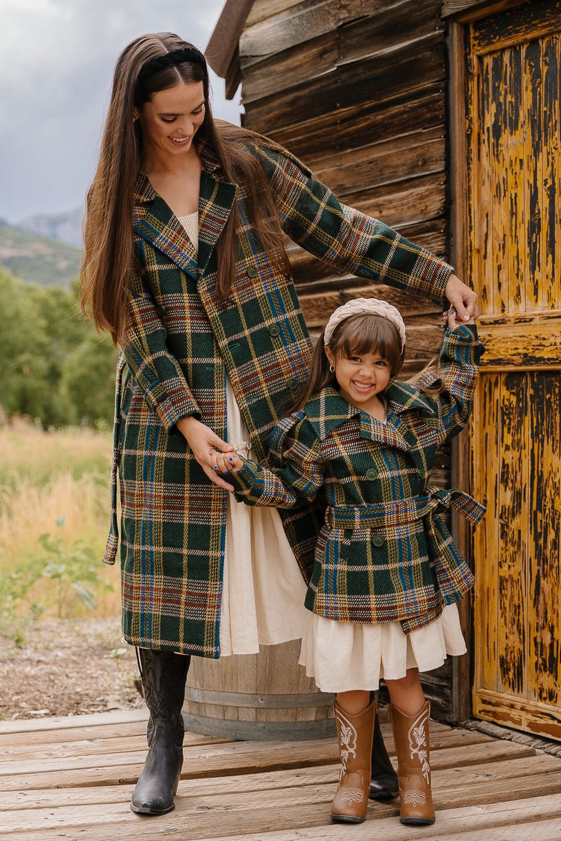 Holly Plaid Coat - FINAL SALE | Ivy City Co