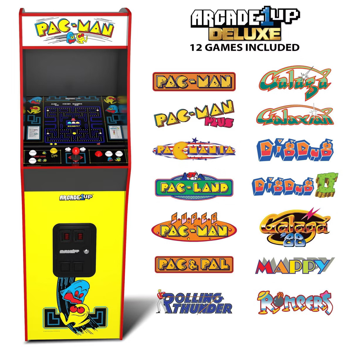 Pac-Man Deluxe Arcade Game | Target