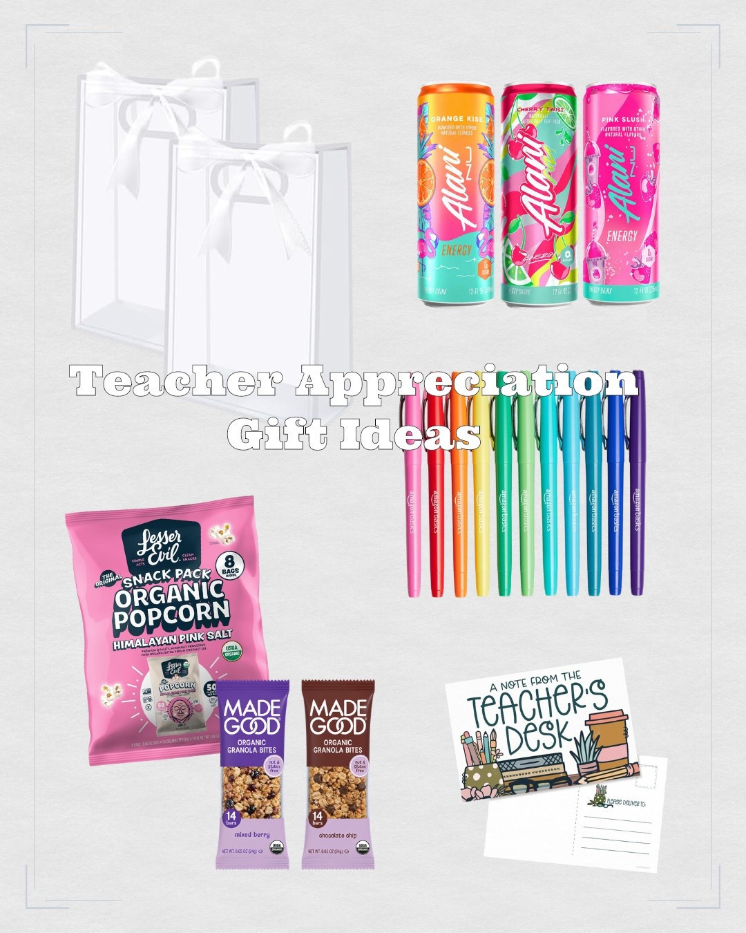 Affordable teacher gifts that still feel thoughtful!

@amazon #teacherappreciation #giftideas

#LTKmomlife #LTKKids