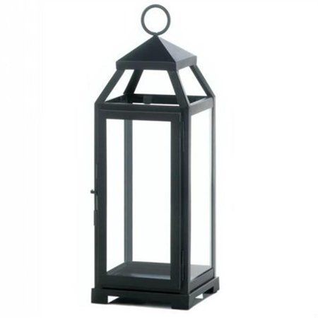 15.5 in. Sleek & Lean Candle Lantern | Walmart (US)