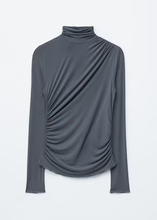 Draped Turtleneck Top | & Other Stories - US