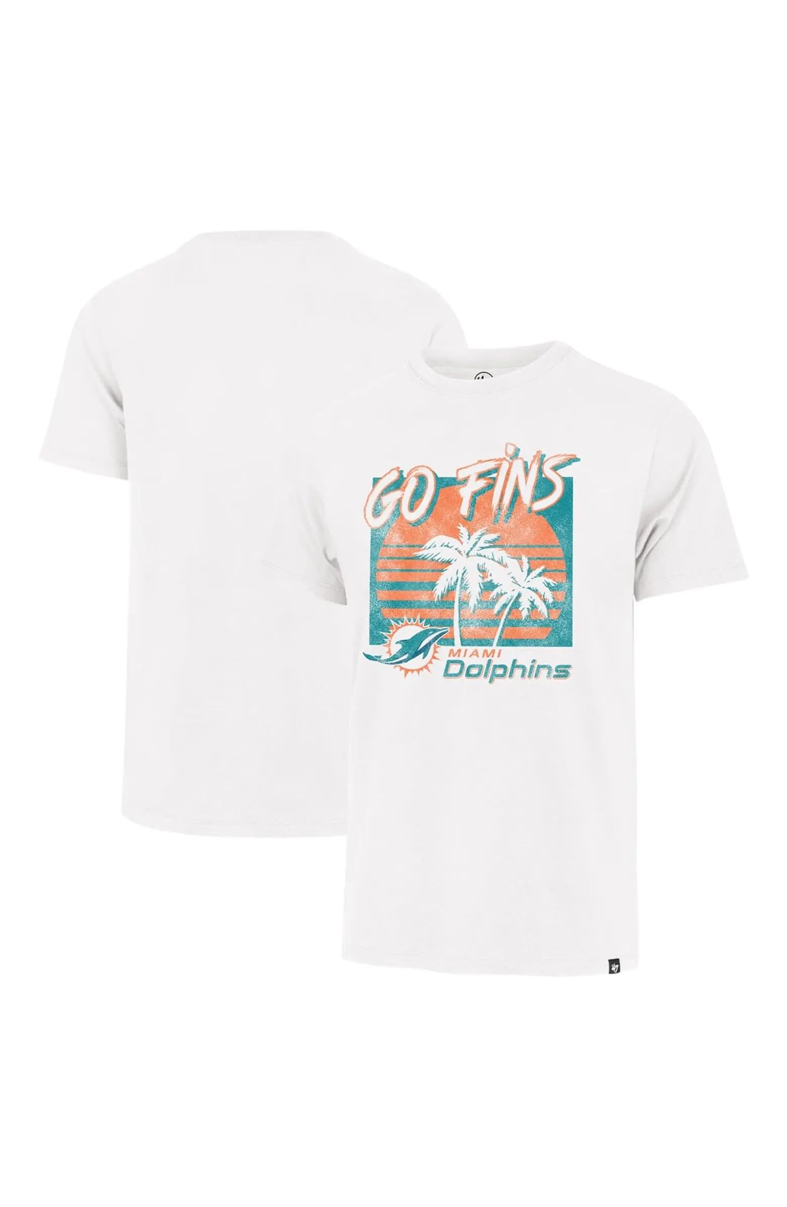 Men's '47 White Miami Dolphins Regional Franklin T-Shirt | Nordstrom