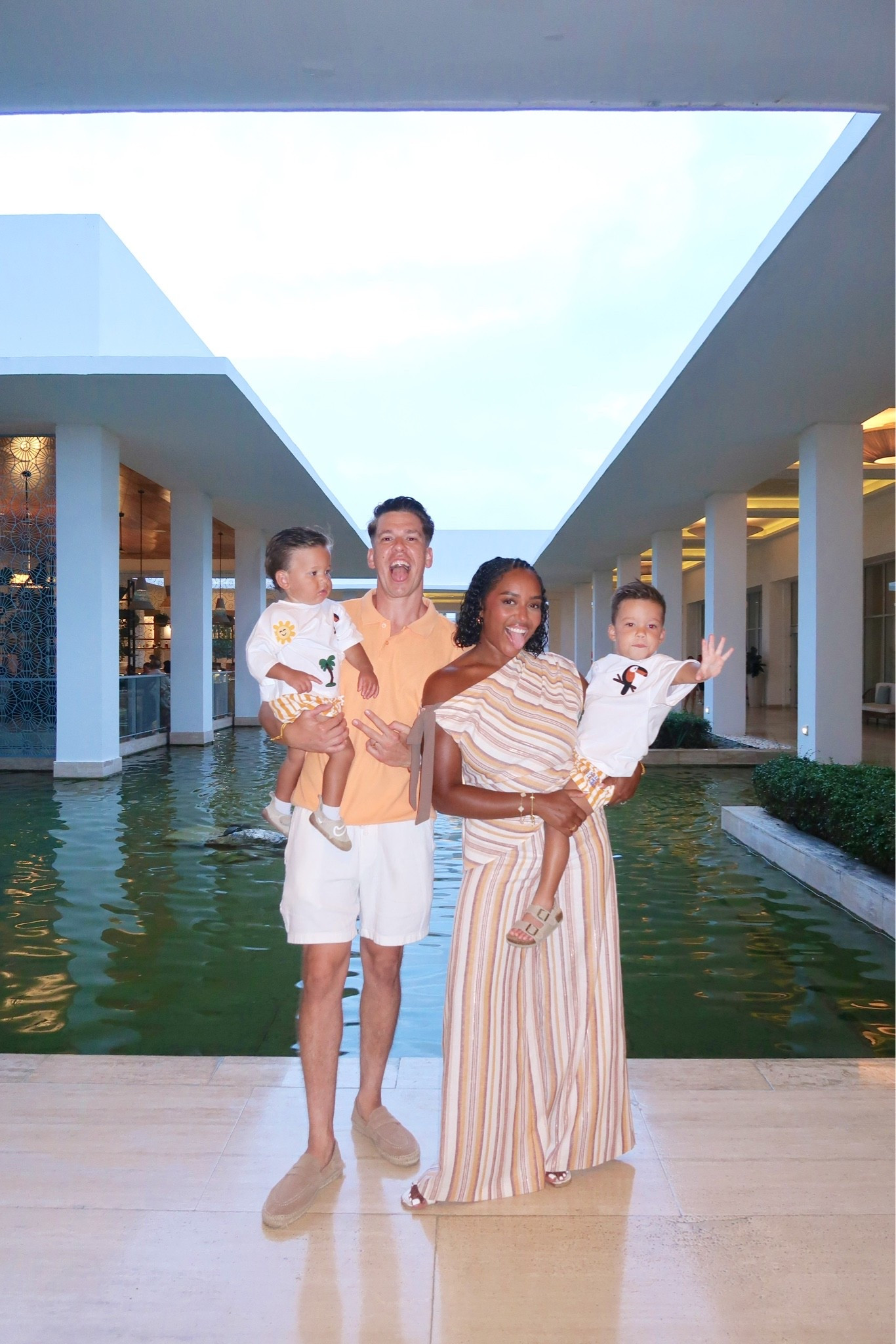 Family ootd. Lightweight linen matching set for humid summer nights 🍊✨

#LTKootd #LTKMidsize #LTKTravel
