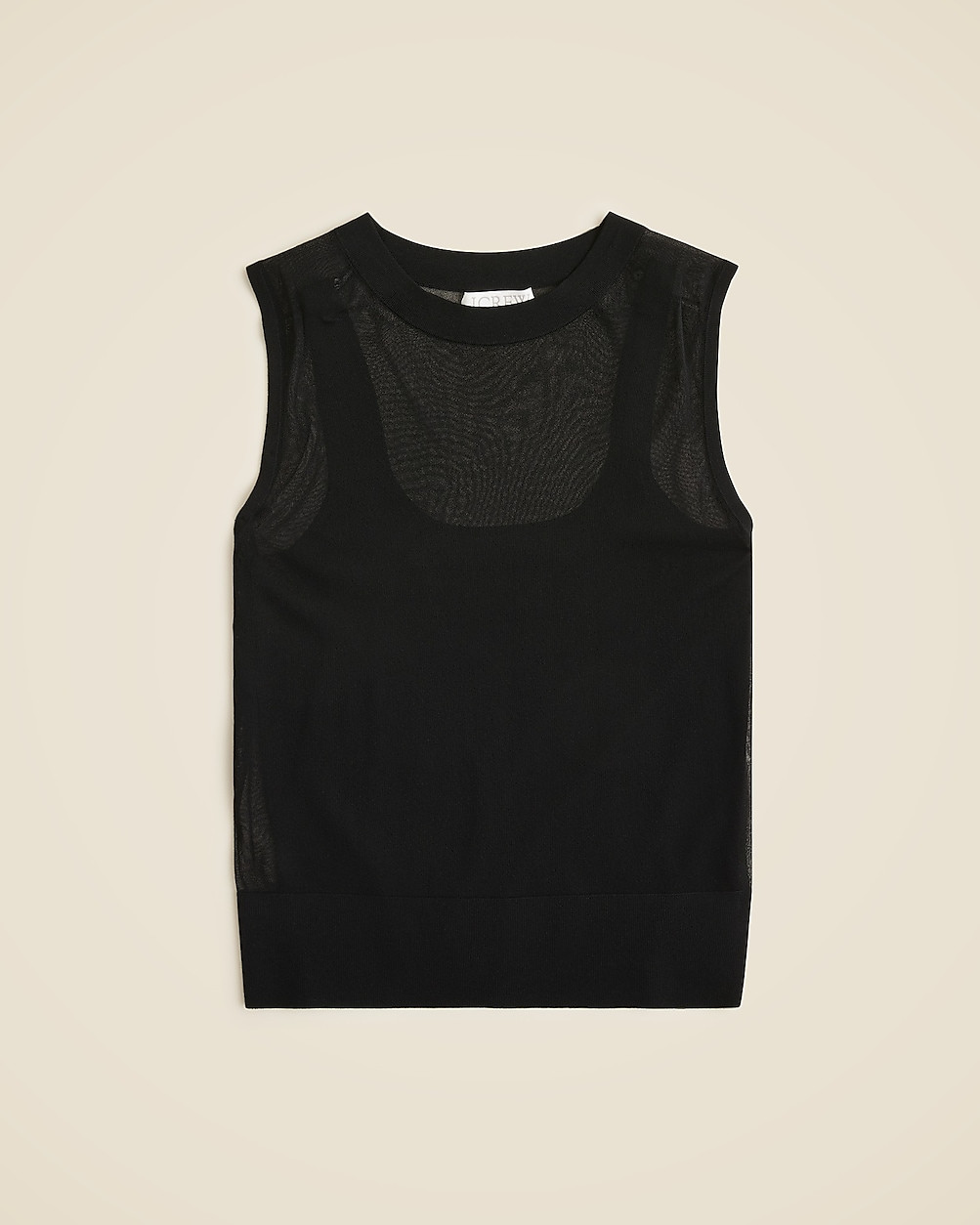 Gauzy sweater shell | J. Crew US