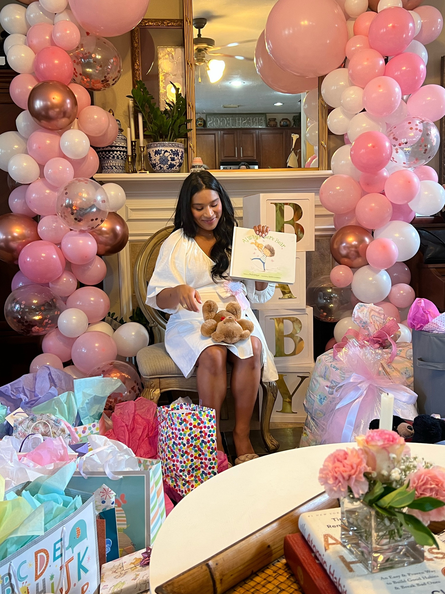 Pink Balloon decor for #birthdays and #babyshowers! 