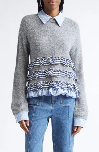 Leina Layered Look Sweater | Nordstrom