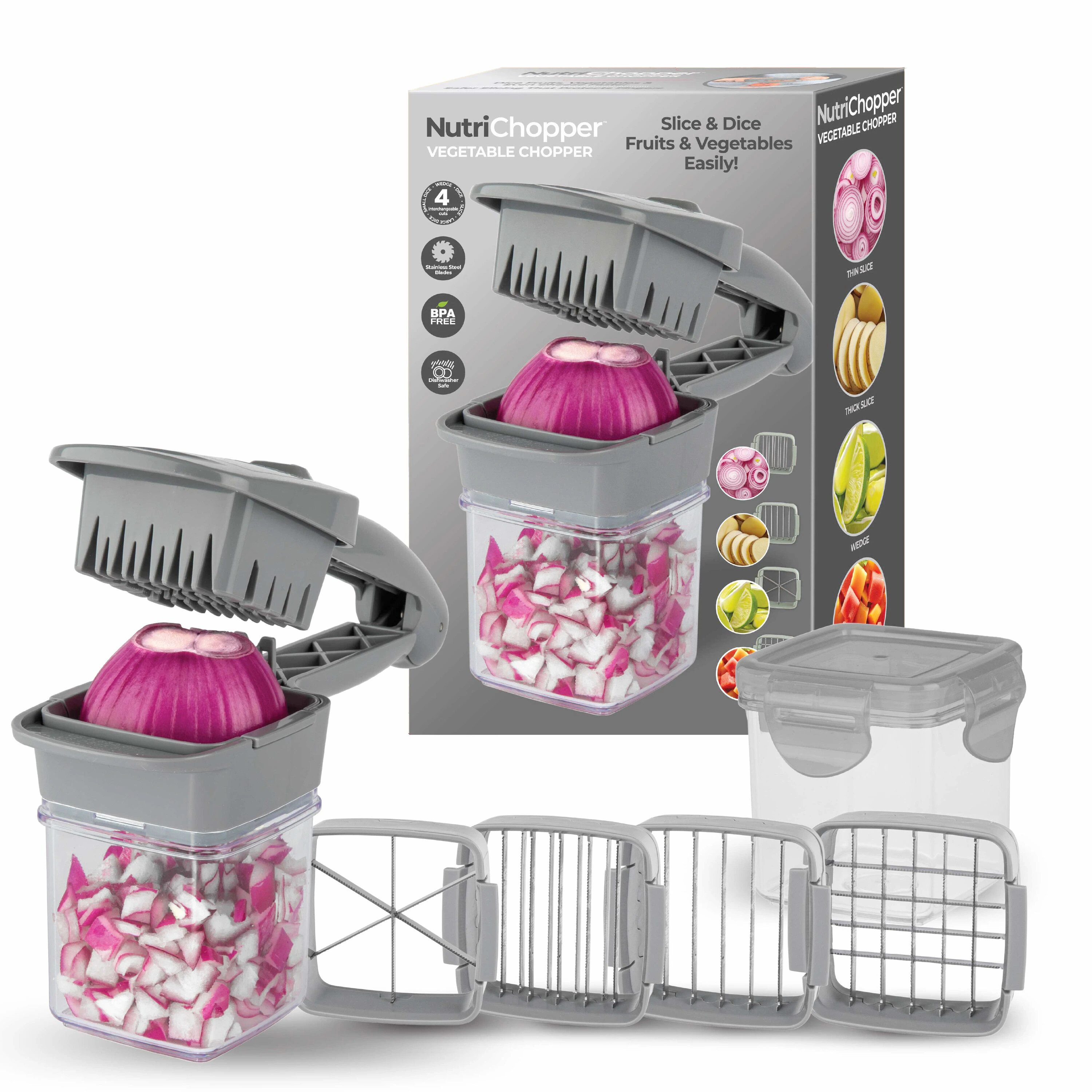 As Seen on TV Dark Grey Chopper one_size in Gray | 6087 | Lowe's