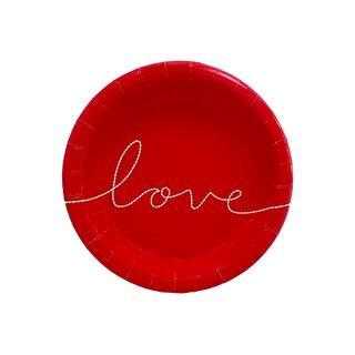 4.25" Valentine's Day Love Plates by Celebrate It™, 12ct. | Michaels | Michaels Stores