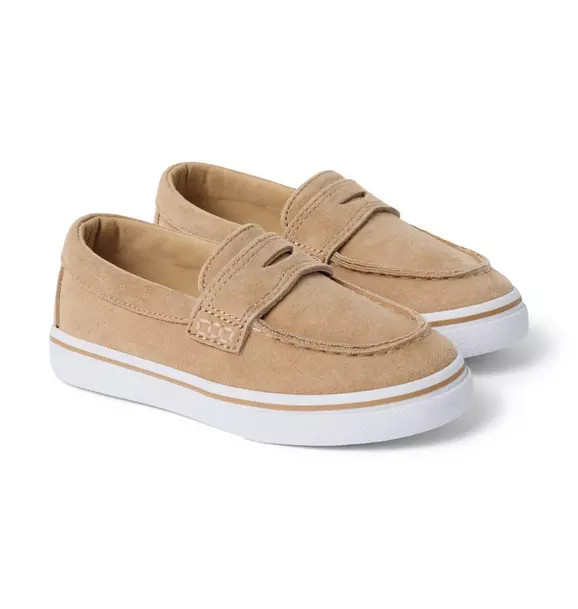 Suede Penny Loafer Sneaker | Janie and Jack