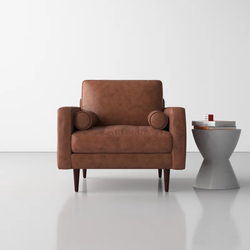 Arlo Leather Armchair | Wayfair North America
