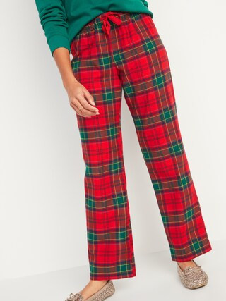 Patterned Flannel Pajama Pants for Women | Old Navy (US)