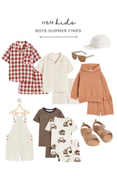 Boys spring and summer clothes. How cute is the gingham and linen sets?

#LTKkids #LTKunder50 #LTKbaby