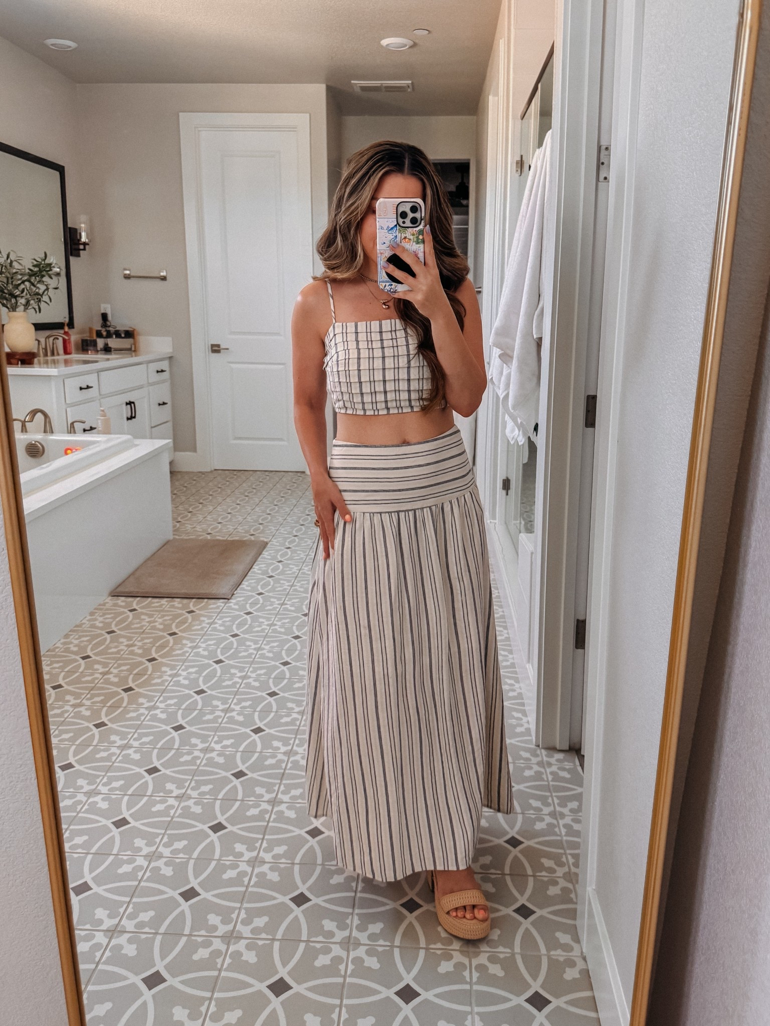 The most gorgeous designer inspired set from Target. Wearing size 2 in the skirt and size XS in the top. 

Striped set
Vacation outfit
Target circle week
Target style



#LTKSaleAlert #LTKFindsUnder50 #LTKPetite