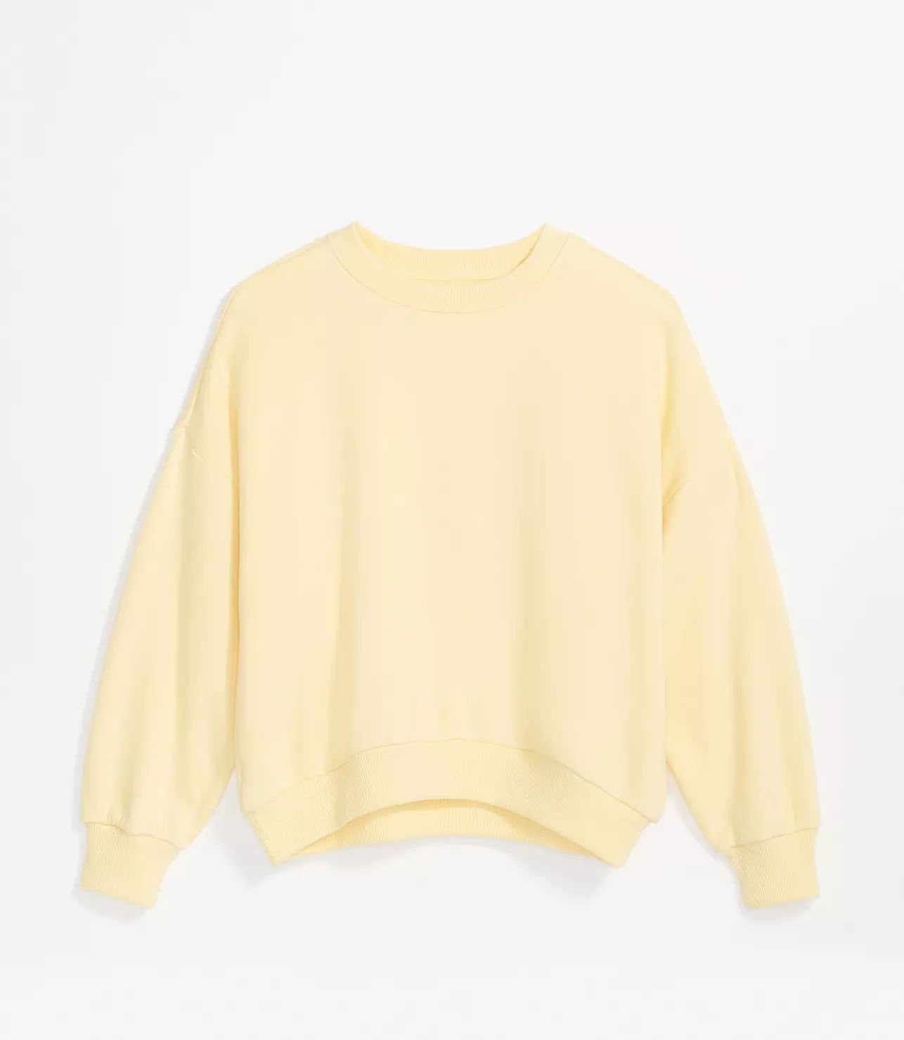 Lou & Grey Fluffy Fleeceback Sweatshirt | LOFT